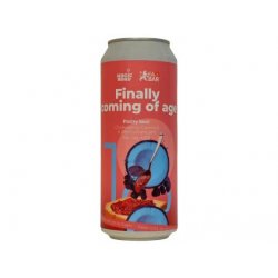 Magic RoadF.A.Bar - FINALLY COMING OF AGE - Chokeberry, Coconut & Red currant jam 500ml can 4,9% alc. - Beer Butik