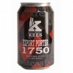 Kees Export Porter 1750 - Cantina della Birra