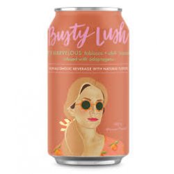 Busty Lush She’s Marvelous Non Alcoholic hibiscus + chili mezcalita 4 pack12 oz cans - Beverages2u