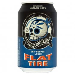 Pistonhead Flat Tire Lager - Pale Untappd 3,3  - Fish & Beer