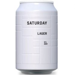 AND UNION Saturday Helles Lager 330ml - The Beer Cellar