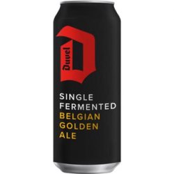 Duvel Single Fermented Belgian Golden Ale 473ml BB 240323 - The Beer Cellar
