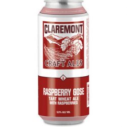 Claremont Raspberry Gose 473ml BB 090523 - The Beer Cellar