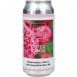 Ārpus Brewing Co. Ārpus X Outer Range Brewing Co Watermelon X Mint X Lime Smoothie Sour Ale Ārpus Brewing Co. Ārpus X Outer Range Brewing Co Watermelon X Mint X Lime Smoothie Sour Ale