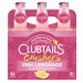 Clubtails Crushers Pink Lemonade 24 pack11.2 oz bottles 