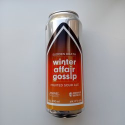 Zichovec Winter Affair Gossip Sudden Death Fruited Sour Ale - 500ml - 6,0% - GUN Speciaalbieren