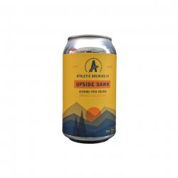 Upside Dawn Golden Ale  Athletic Brewing Company  0.4°  Bière sans alcool - La Plante Du Loup