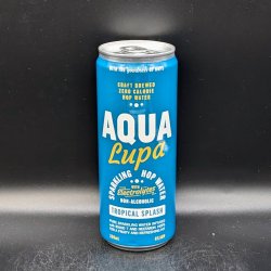 Wayward Aqua Lupa Sparkling Hop Water Can Sgl - Saccharomyces Beer Cafe