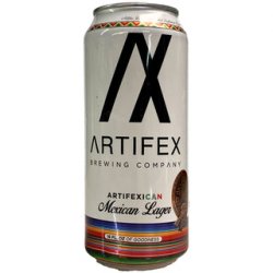 Artifex Artifexican Mexican Lager 473ml BB 200523 - The Beer Cellar