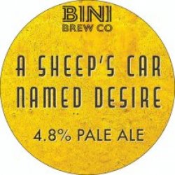 Bini Brew Co Sheepscar Named Desire (Keg) - Pivovar