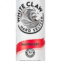 White Claw Raspberry Hard Seltzer 6 pack12oz cans - Beverages2u