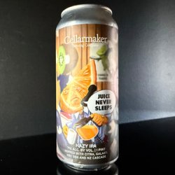 Cellarmaker Brewing Company Juice Never Sleeps
