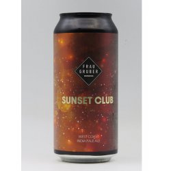 Frau Gruber  Sunset Club West Coast IPA (bbf 1-25) - DeBierliefhebber