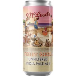 Mcleods Feelin Good Unfiltered IPA 440ml - The Beer Cellar