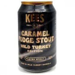 Kees Caramel Fudge Stout Wild Turkey Edition 330 ml - Beer Shop Santiago