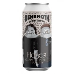 Behemoth Honest Spiced Rum Hazy IPA 440ml - The Beer Cellar