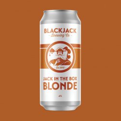 Blackjack, Jack In The Box Blonde, Blonde Ale, 4.0%, 440ml - The Epicurean