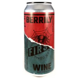 Crooked Spider  First Craft Beer ~ Berrily Wine 44cl can - Hetbiermoment.nl