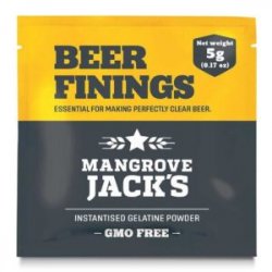 Mangrove Jack’s Beer Finings Sobre 5g - Cerveza Casera