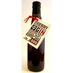 100 Watt Brewery ~ Cherry Chainsaw Massacre Bottle Distillery Gin BA 33cl - Hetbiermoment.nl