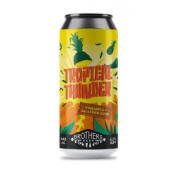 Brothers Beer Tropical Thunder Pineapple and Jalape?o Sour 440mL - The Hamilton Beer & Wine Co