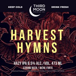 Hazy IPA - 4-pk of Harvest Hymns 473mL cans - Third Moon Brewing