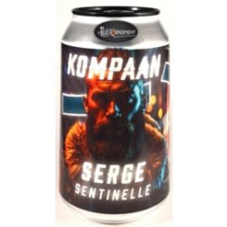 Kompaan ~ Foreign Legion '23 Serge Sentinelle BA 33cl can - Hetbiermoment.nl