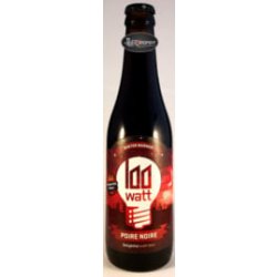 100 Watt Brewery ~ Poire Noire 33cl - Hetbiermoment.nl