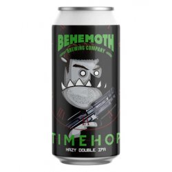 Behemoth Time Hop Hazy Double IPA 440ml BB 090623 - The Beer Cellar