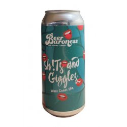 Beer Baroness Sh!ts & Giggles West Coast IPA 440ml - The Beer Cellar