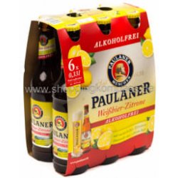 Paulaner Weissbier Zitrone alkoholfrei 6 x 0 33 l - Getränke Hax