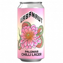 Urbanaut Palomar Chilli Lager 440ml - The Beer Cellar