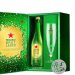 Bia Sủi Heineken Brut Lager 5.0%  Chai 750ml + Ly 