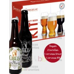 Spiegelau tasting kit - set 3 vasos - Cervezas Diferentes