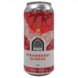 Vault City Brewing  Strawberry Sundae 44cl - Beermacia