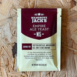 Empire Ale Beer Yeast - Mangrove Jacks - M15 - 10g - Brewbitz Homebrew Shop