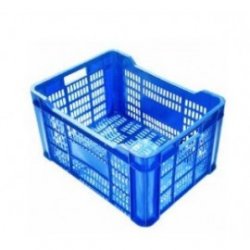 CAJA VENDIMIA PLASTICO ALIMENTARIO AZUL 495x370x275… - Prodel Agrícola