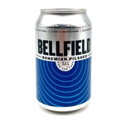 BELLFIELD BOHEMIAN PILSNER CAN 33CL - Great Grog