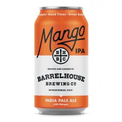 Barrel House Mango IPA 355ml BB 240124 - The Beer Cellar