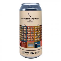 Cierzo Brewing & Maresme Brewery Common People Hazy IPA 44cl - Beer Sapiens