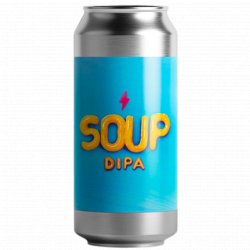 Garage Beer Co- Soup DIPA 7% ABV 440ml Can - Martins Off Licence