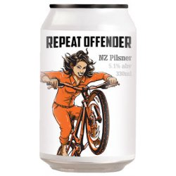 Double Vision Repeat Offender Pilsner 330ml - The Beer Cellar