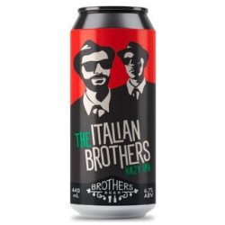 Brothers Beer The Italian Brothers Hazy IPA 440ml - The Beer Cellar