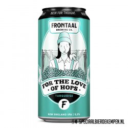 Frontaal For the Love of Hops ‘Turquoise’ - Café De Stap