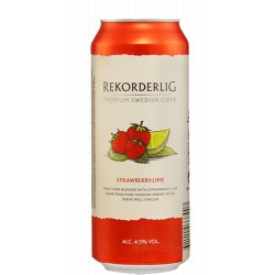 Åbro Bryggeri Rekorderlig Strawberry-Lime (Jordgubb-Lime) Åbro Bryggeri Rekorderlig Strawberry-Lime (Jordgubb-Lime)