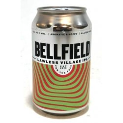 BELLFIELD LAWLESS VILLAGE IPA 33CL CAN - Great Grog