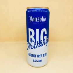 Donzoko Brewing Company Ltd. Big Nothing [Alcohol Free] - Alpha Bottle Shop & Tap