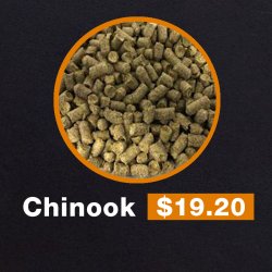 Lúpulo Chinook (Dual) 10.8%AA - La Orden de la Cerveza