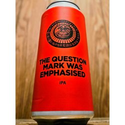 Pomona Island Brew Co. The Question Mark Was Emphasised