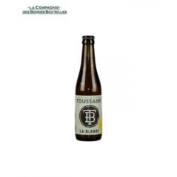 Bière Brasserie Toussaint - La Blonde 33cl - La Compagnie des Bonnes Bouteilles